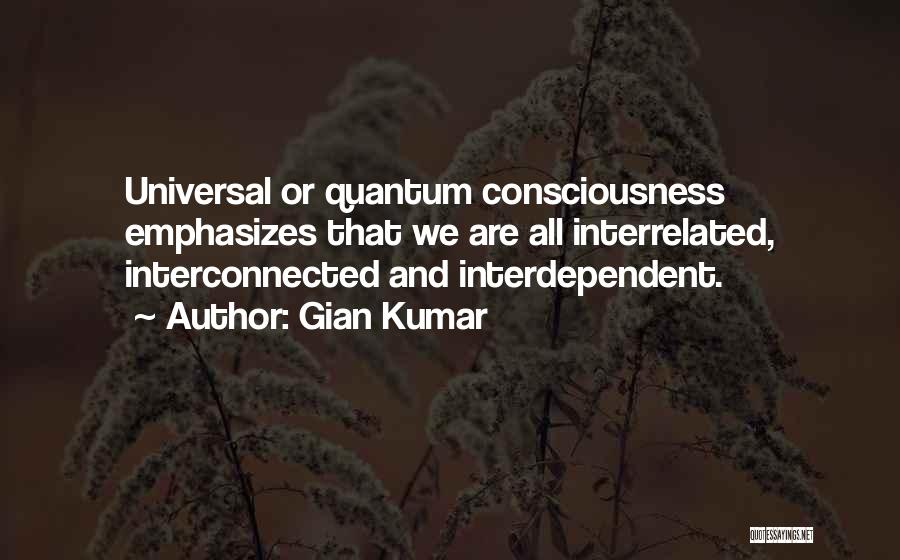 Quantum Consciousness Quotes By Gian Kumar