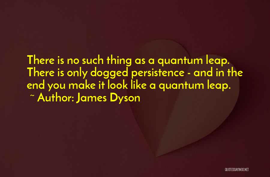 Quantum Leap Quotes By James Dyson