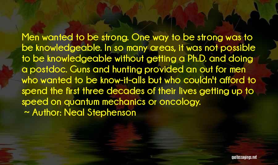 Quantum Mechanics Quotes By Neal Stephenson