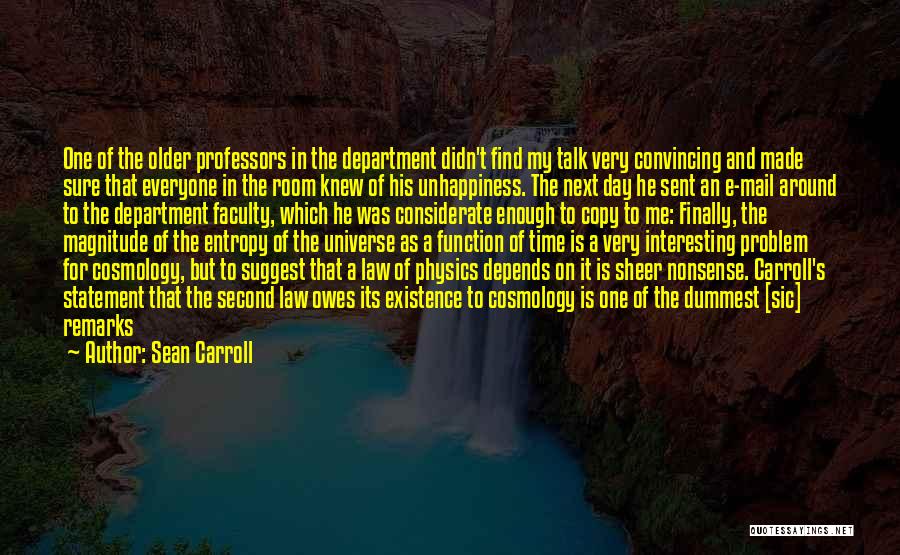 Quantum Mechanics Quotes By Sean Carroll