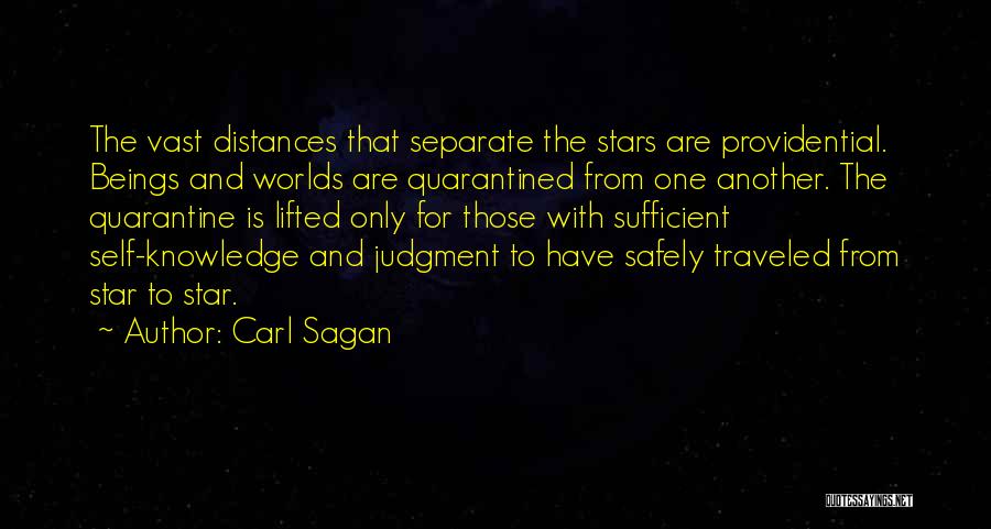 Quarantine Quotes By Carl Sagan