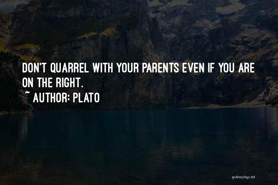 Quarrels Quotes By Plato