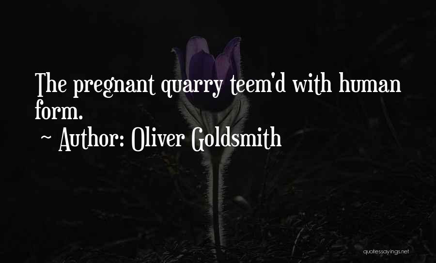 Quarry Quotes By Oliver Goldsmith