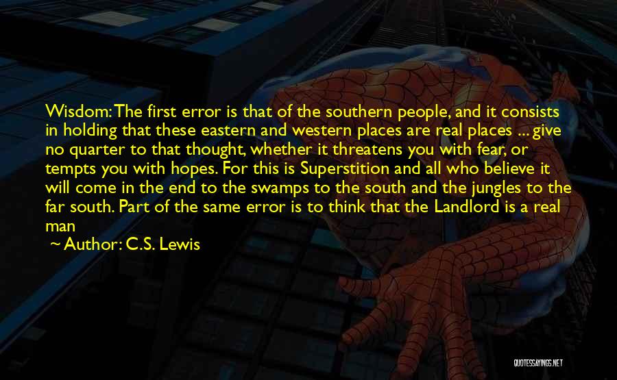 Quarter End Quotes By C.S. Lewis