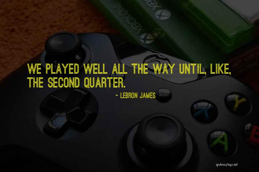 Quarter Of An Inch Quotes By LeBron James Quarter Of An Inch Quotes By LeBron James