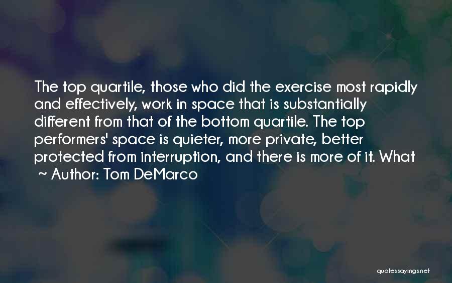 Quartile 1 Quotes By Tom DeMarco