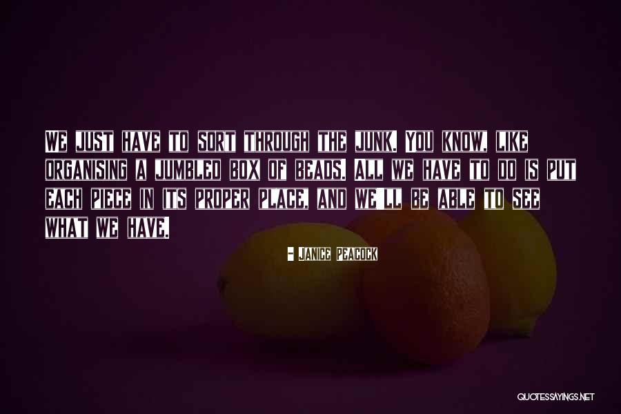 Quarum Trench Quotes By Janice Peacock Quarum Trench Quotes By Janice Peacock