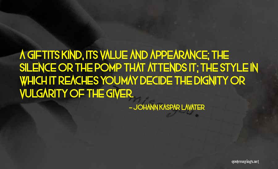 Quattrocchis Kingston Quotes By Johann Kaspar Lavater Quattrocchis Kingston Quotes By Johann Kaspar Lavater