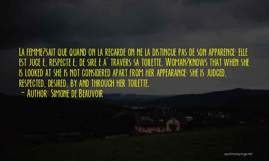 Que Quotes By Simone De Beauvoir