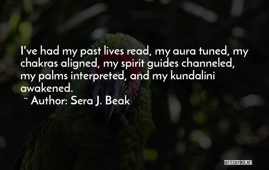 Que Sera Quotes By Sera J. Beak