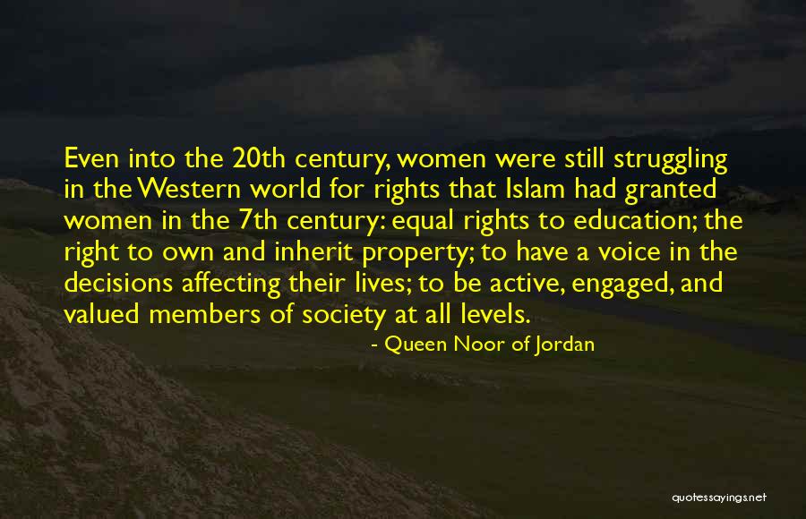 Queen Noor Quotes By Queen Noor Of Jordan Queen Noor Quotes By Queen Noor Of Jordan