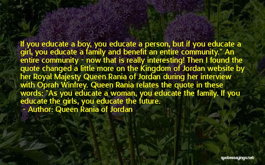 Queen Rania Of Jordan Quotes 141420