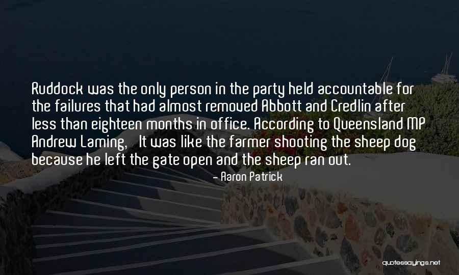 Queensland Quotes By Aaron Patrick