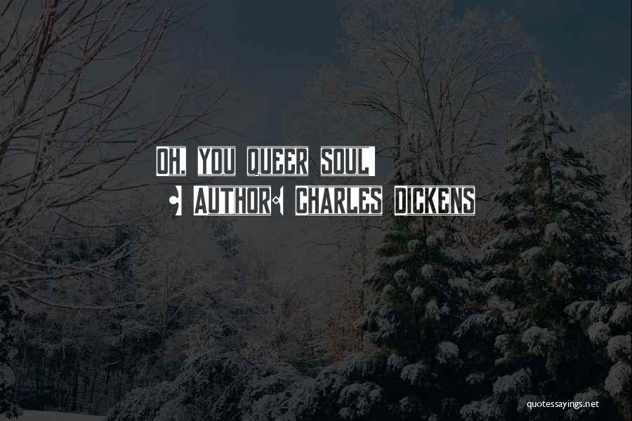 Queer Quotes By Charles Dickens