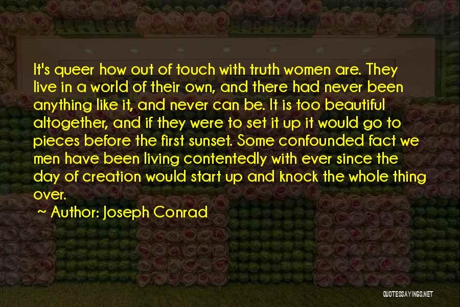Queer Quotes By Joseph Conrad