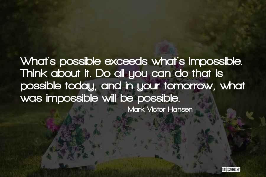 Queliana Quotes By Mark Victor Hansen Queliana Quotes By Mark Victor Hansen
