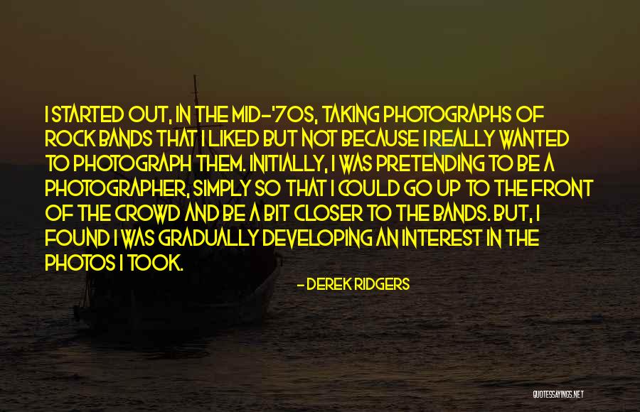 Questenbergs Quotes By Derek Ridgers Questenbergs Quotes By Derek Ridgers