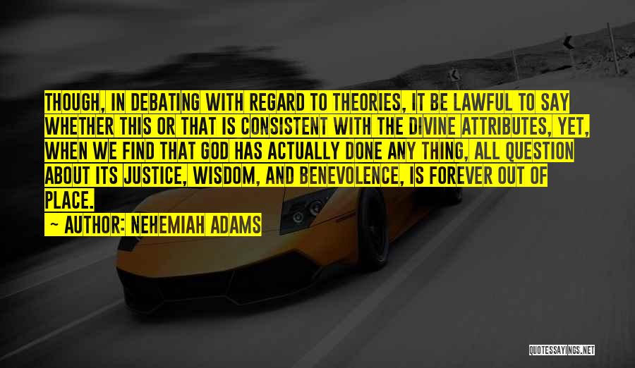 Question And Quotes By Nehemiah Adams