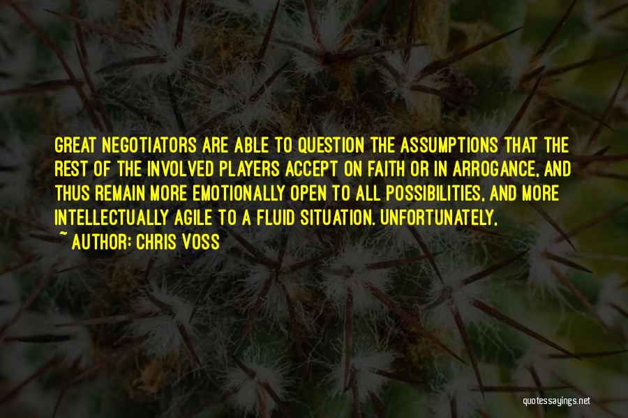 Question Assumptions Quotes By Chris Voss