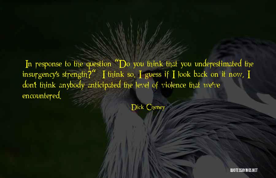 Question The Quotes By Dick Cheney Question The Quotes By Dick Cheney