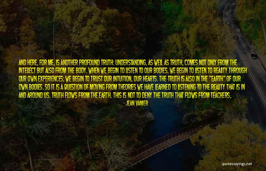 Question The Truth Quotes By Jean Vanier Question The Truth Quotes By Jean Vanier