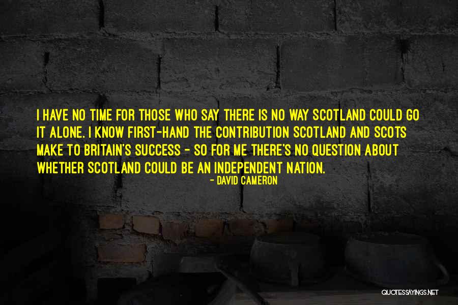 Question Time Quotes By David Cameron