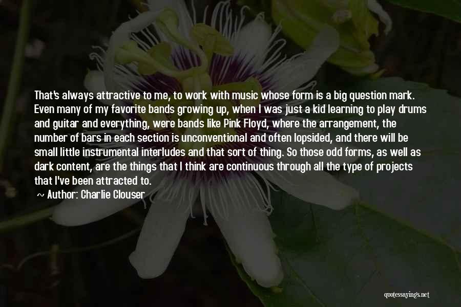 Question Type Quotes By Charlie Clouser