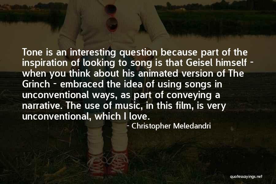 Question Why Is It Song Quotes By Christopher Meledandri Question Why Is It Song Quotes By Christopher Meledandri