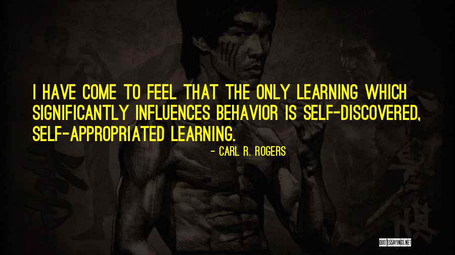Questionably Appropriate Quotes By Carl R. Rogers Questionably Appropriate Quotes By Carl R. Rogers