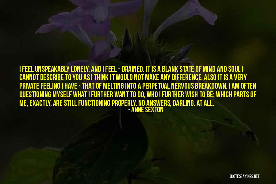 Questioning Mind Quotes By Anne Sexton Questioning Mind Quotes By Anne Sexton