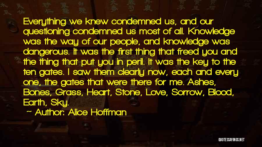 Questioning Someone's Love Quotes By Alice Hoffman