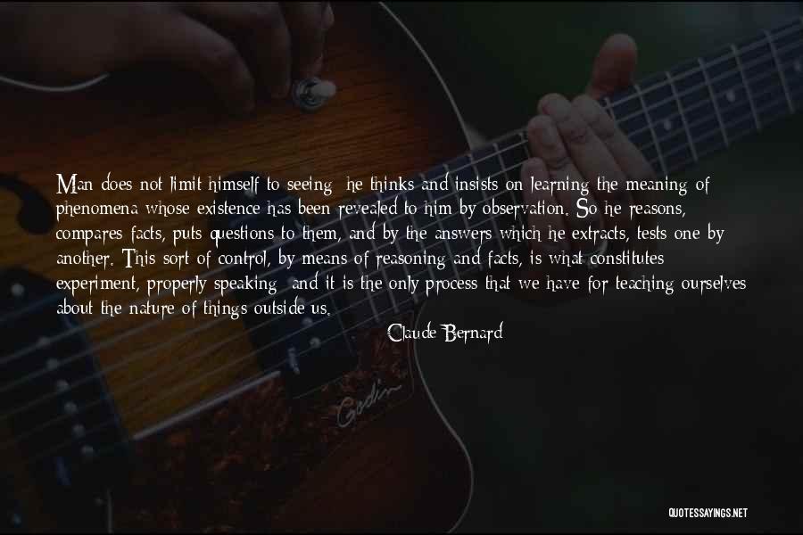 Questions And Learning Quotes By Claude Bernard Questions And Learning Quotes By Claude Bernard