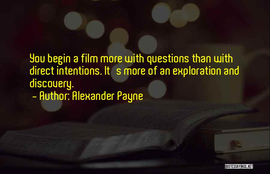 Questions And Quotes By Alexander Payne