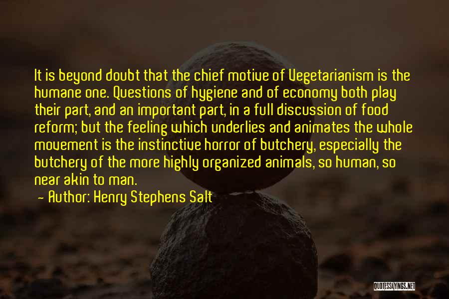 Questions And Quotes By Henry Stephens Salt