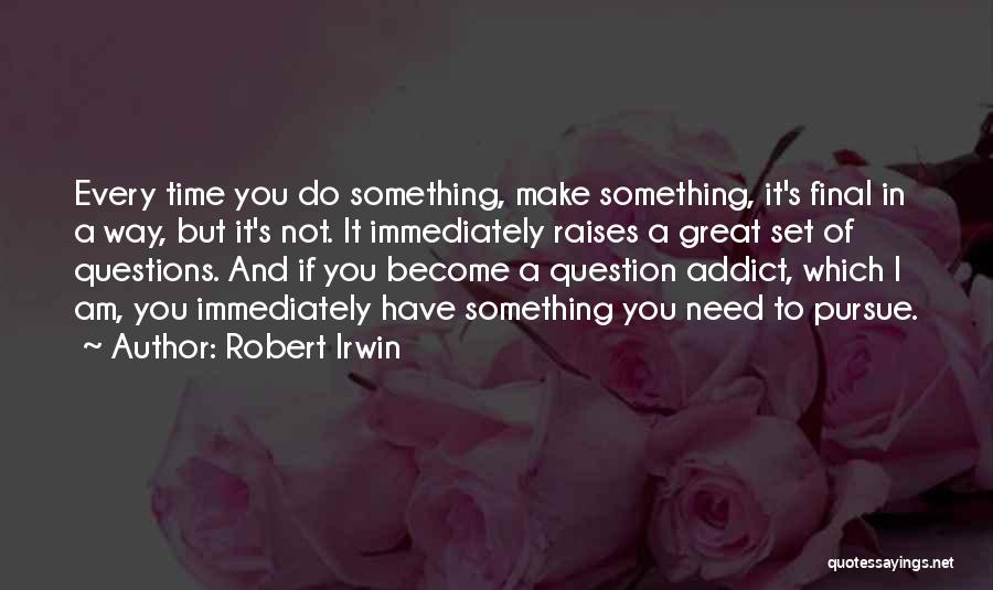 Questions And Quotes By Robert Irwin