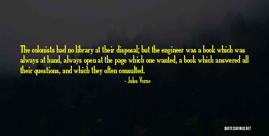 Questions Answered Quotes By Jules Verne