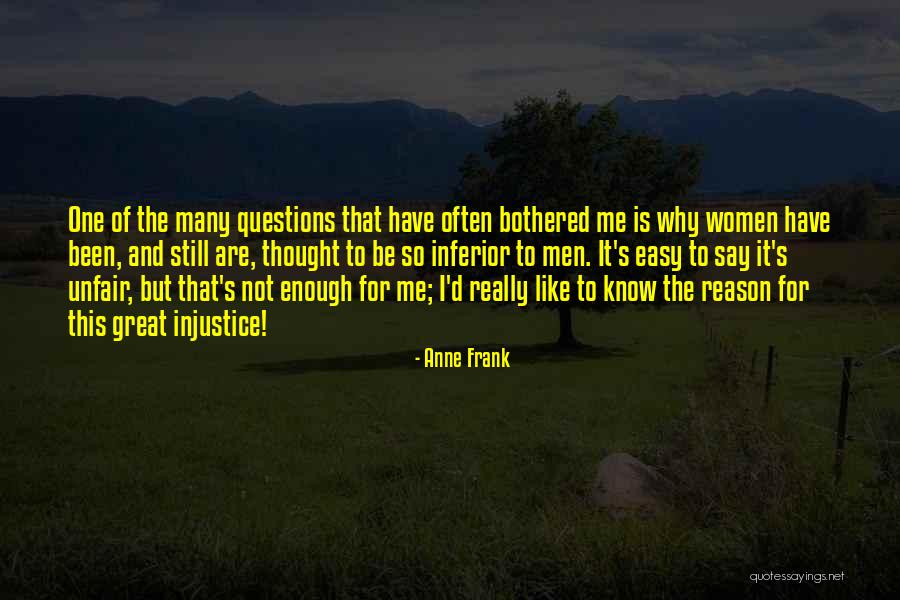 Questions For Women Quotes By Anne Frank Questions For Women Quotes By Anne Frank