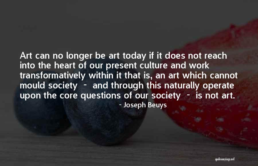 Questions Not Today Quotes By Joseph Beuys Questions Not Today Quotes By Joseph Beuys