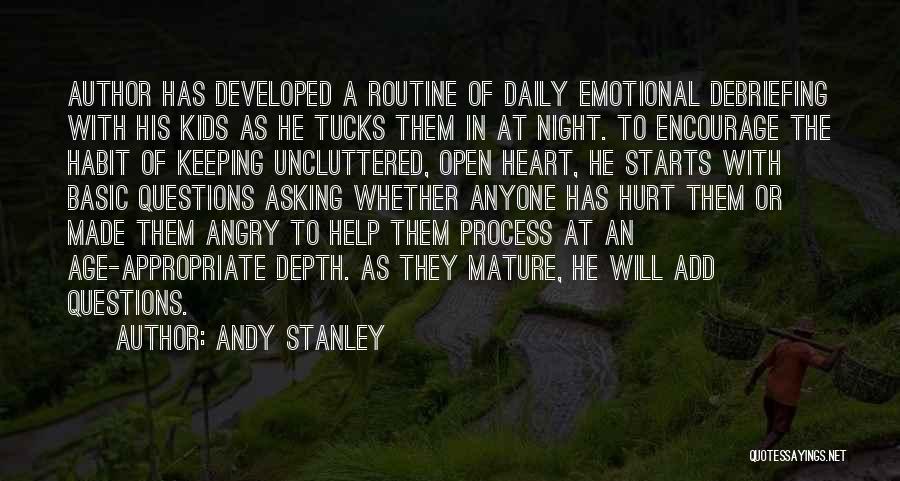 Questions Of The Heart Quotes By Andy Stanley
