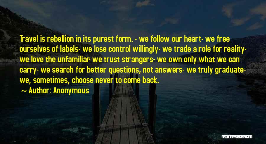 Questions Of The Heart Quotes By Anonymous