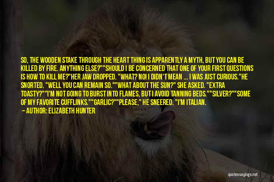 Questions Of The Heart Quotes By Elizabeth Hunter