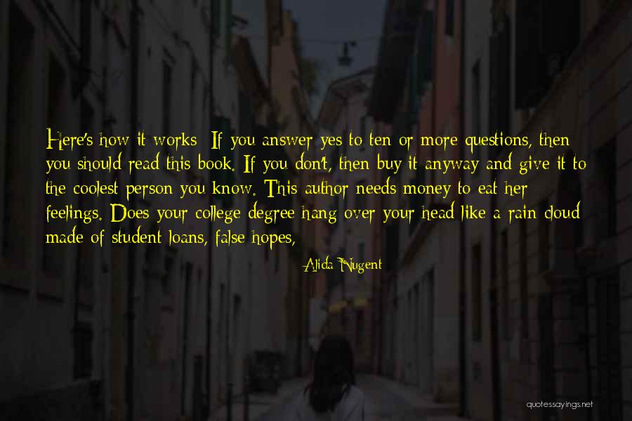 Questions Or Degree Quotes By Alida Nugent Questions Or Degree Quotes By Alida Nugent