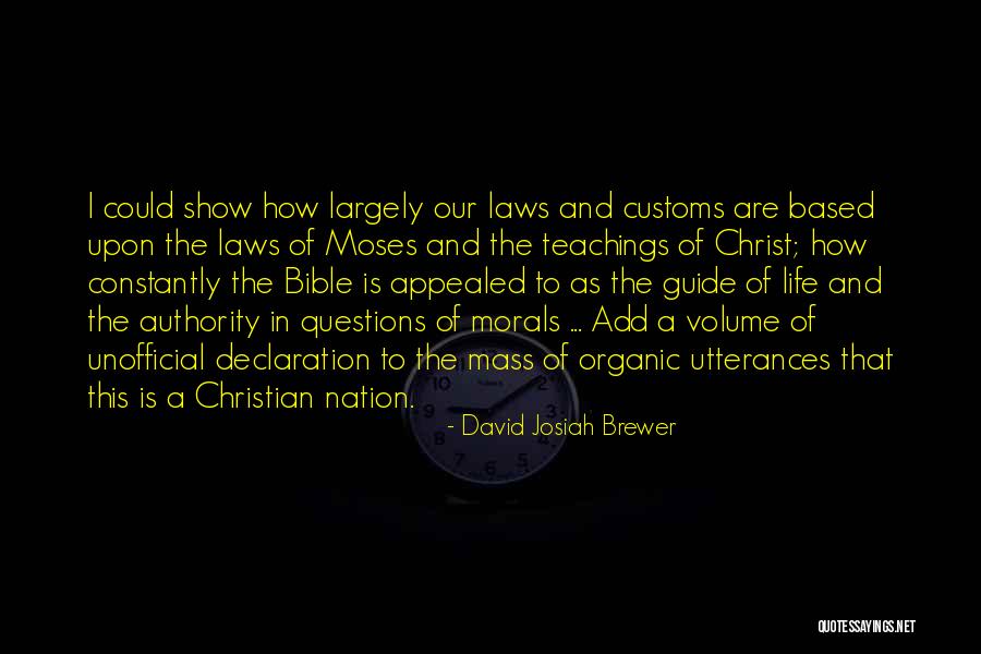 Questions Which Show Quotes By David Josiah Brewer Questions Which Show Quotes By David Josiah Brewer