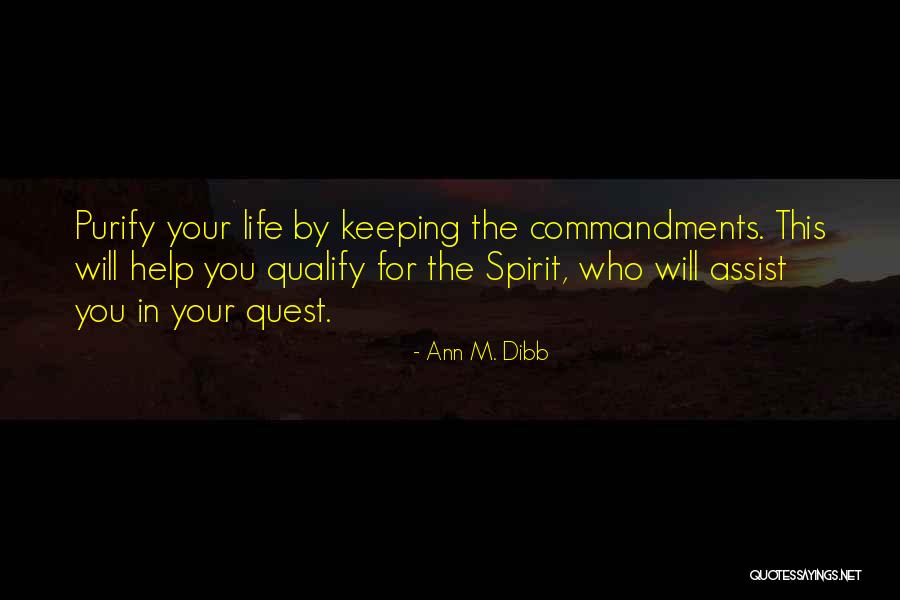 Quests In Life Quotes By Ann M. Dibb Quests In Life Quotes By Ann M. Dibb