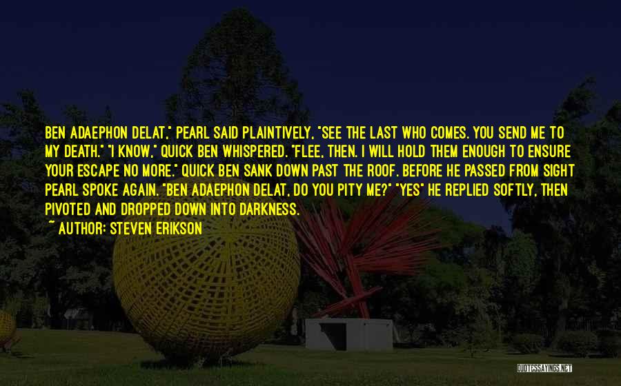 Quick Ben Quotes By Steven Erikson