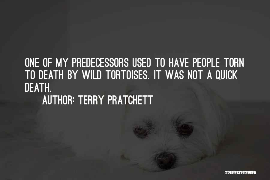 Quick Death Quotes By Terry Pratchett