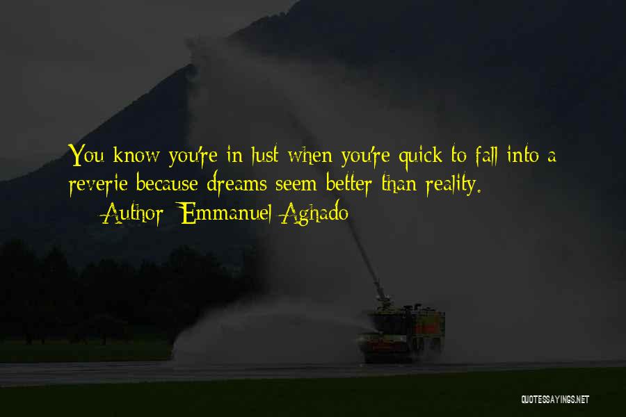 Quick Love Quotes By Emmanuel Aghado