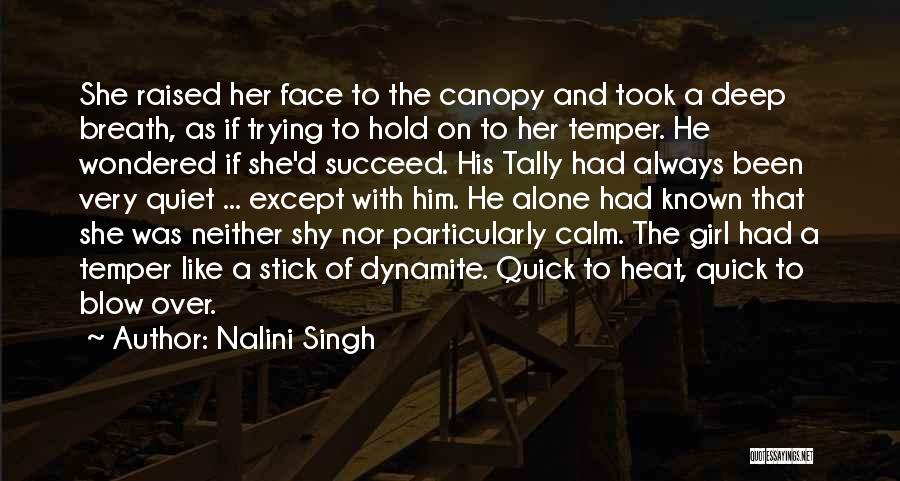 Quick Temper Quotes By Nalini Singh