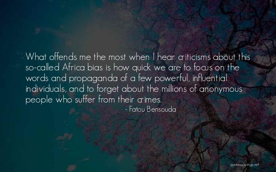 Quick To Hear Quotes By Fatou Bensouda Quick To Hear Quotes By Fatou Bensouda
