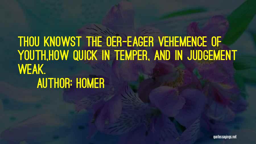 Quick To Judgement Quotes By Homer